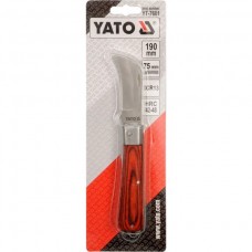YATO Cutit pentru deacblat pliabil, lama 75 mm, lu..